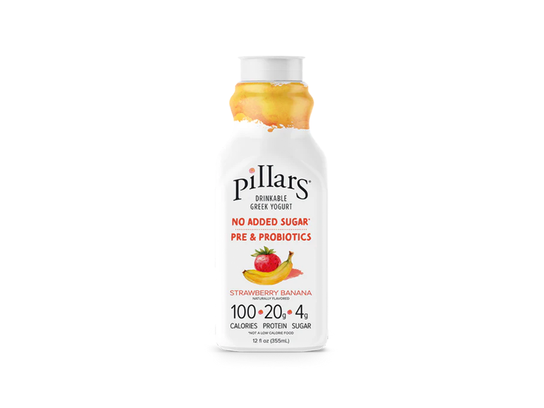Pillars® yogurt drink, strawberry banana | Lidl