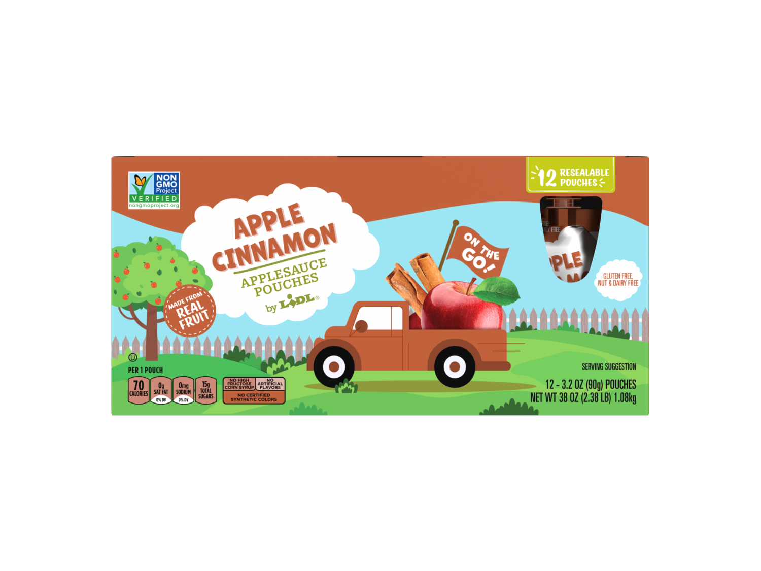 cinnamon applesauce, family size | Lidl