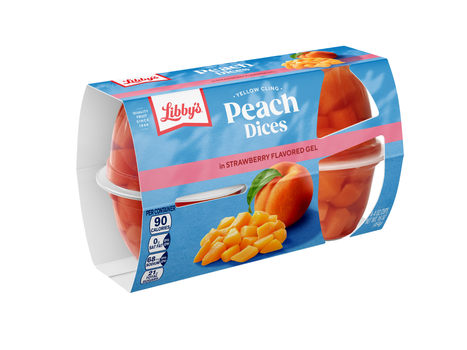 Libby's® peaches in gel cups | Lidl