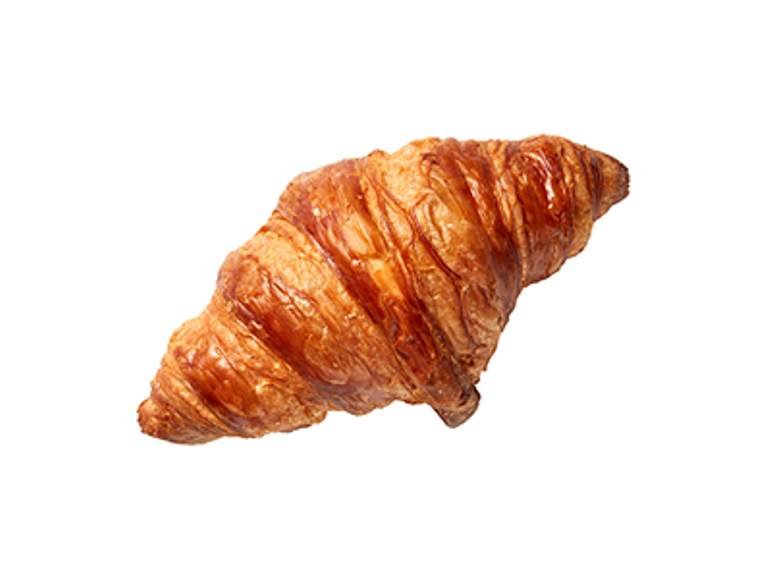 Golden, flaky croissant