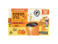 Light roast pumpkin spice coffee pods, 12 count.