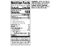 Nutrition facts label for almonds, detailing calories, fats, carbs, protein, and vitamins.