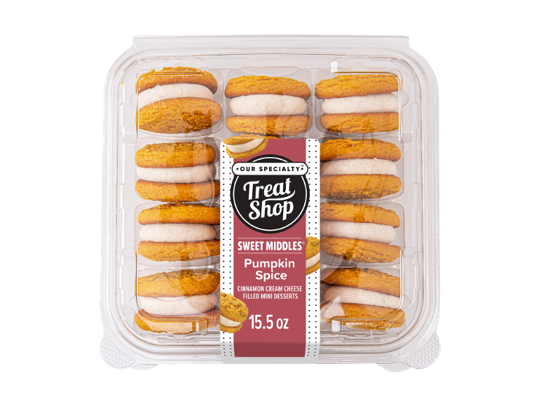 Our Specialty™ Treat Shop Sweet Middles® pumpkin spice cookies | Lidl