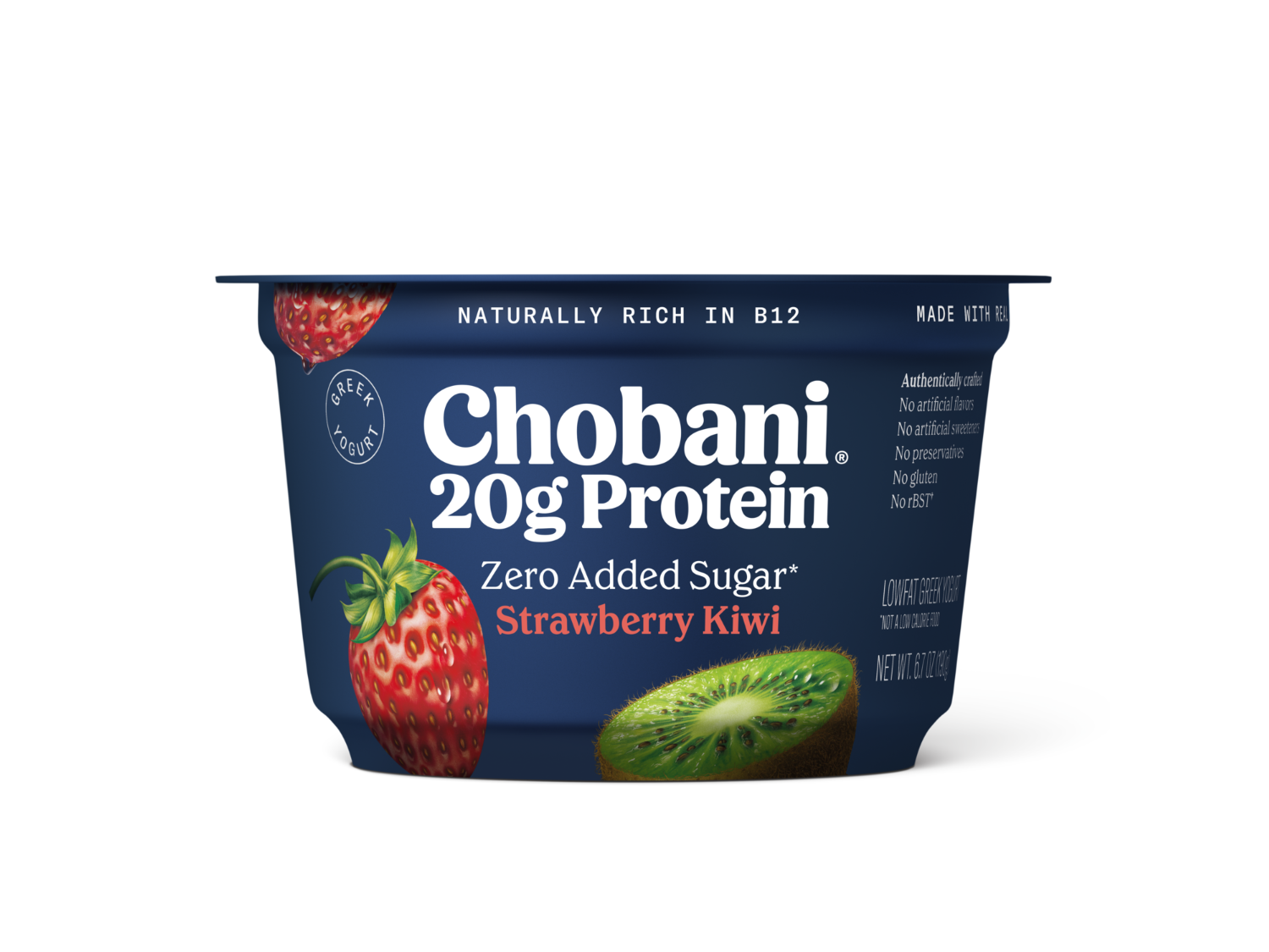 Chobani® 20g protein lowfat Greek yogurt, strawberry kiwi | Lidl