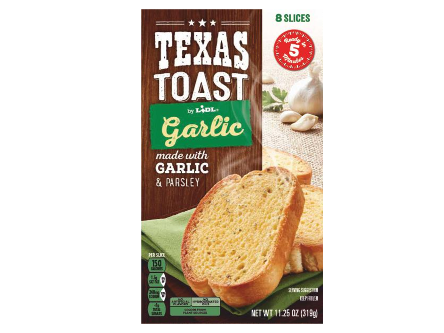 frozen Texas toast, garlic | Lidl