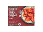 Chicken Tikka Masala with basmati rice, 24g protein per serving, medium spice.