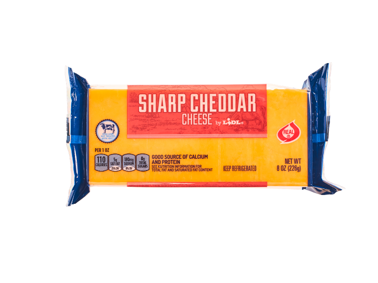 sharp cheddar cheese block | Lidl