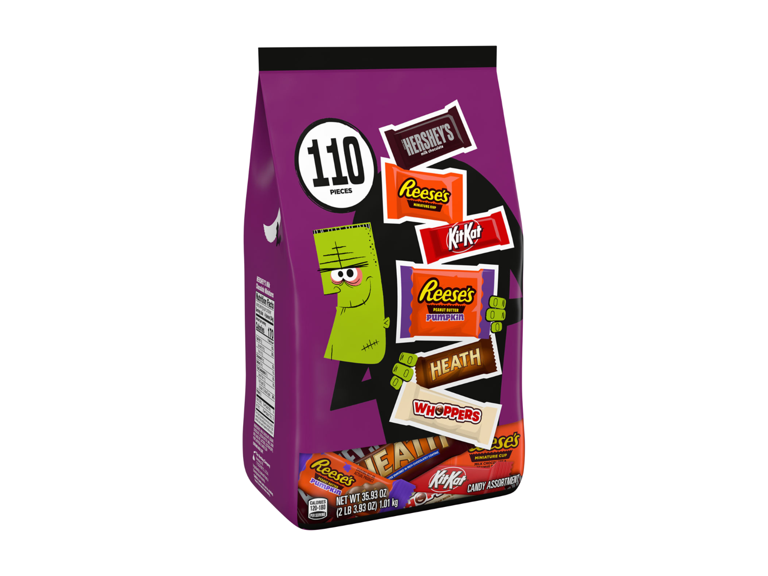 Hershey's Halloween chocolate miniatures assortment, 110 count | Lidl