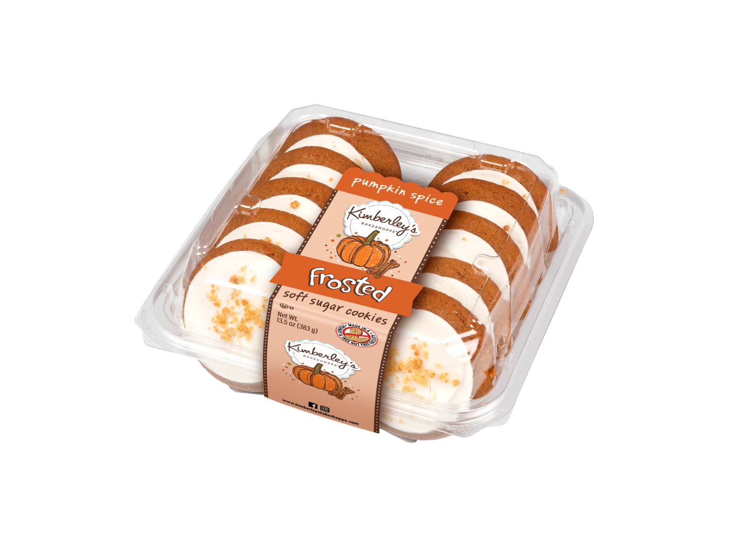 Kimberley's Bakeshoppe™ pumpkin frosted sugar cookie | Lidl