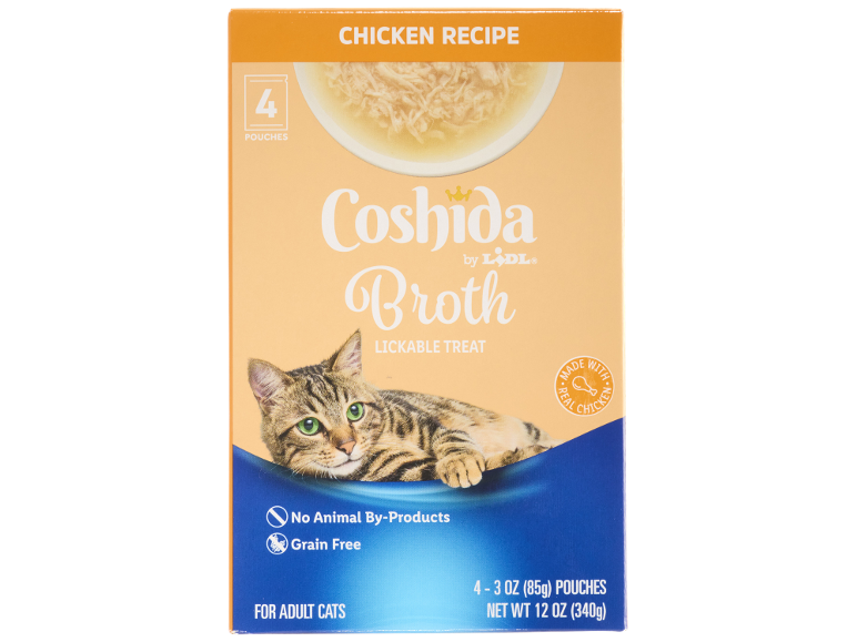 COSHIDA Coshida cat treat, chicken broth recipe | Lidl