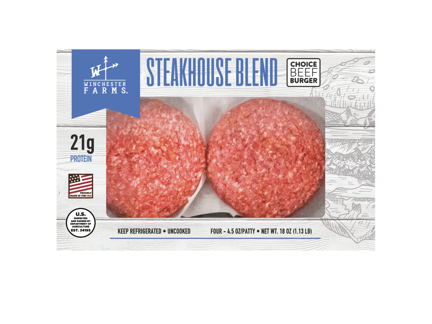 Steakhouse Blend Beef Burger