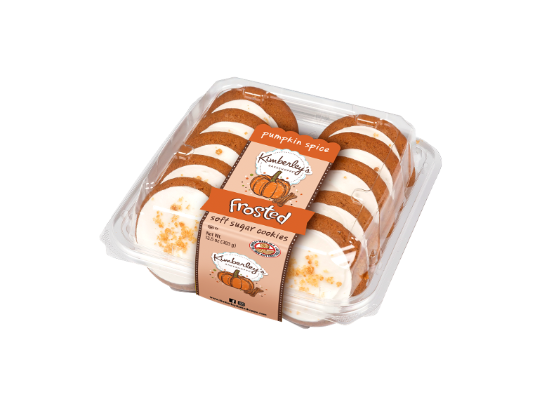 Kimberley's Bakeshoppe™ pumpkin frosted sugar cookie | Lidl