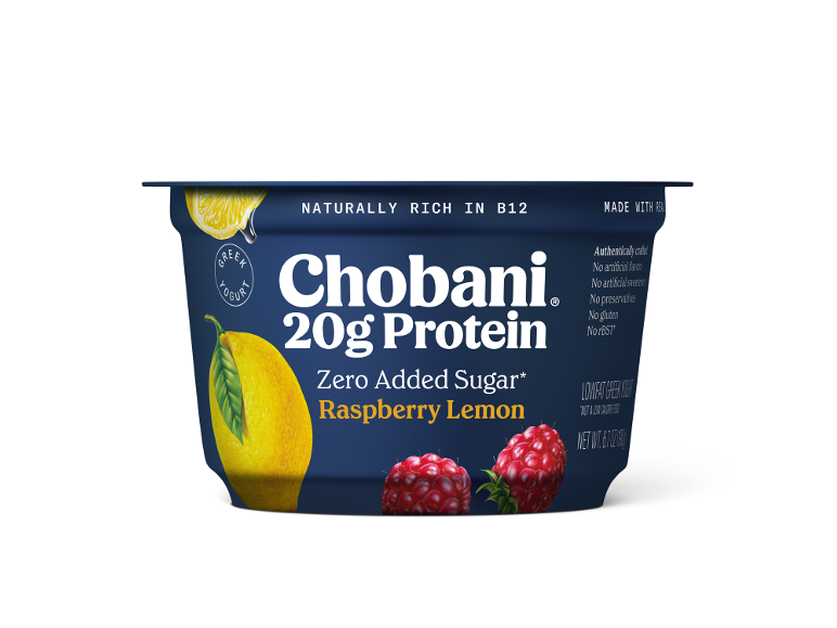 CHOBANI® Chobani® 20g protein lowfat Greek yogurt, raspberry lemon