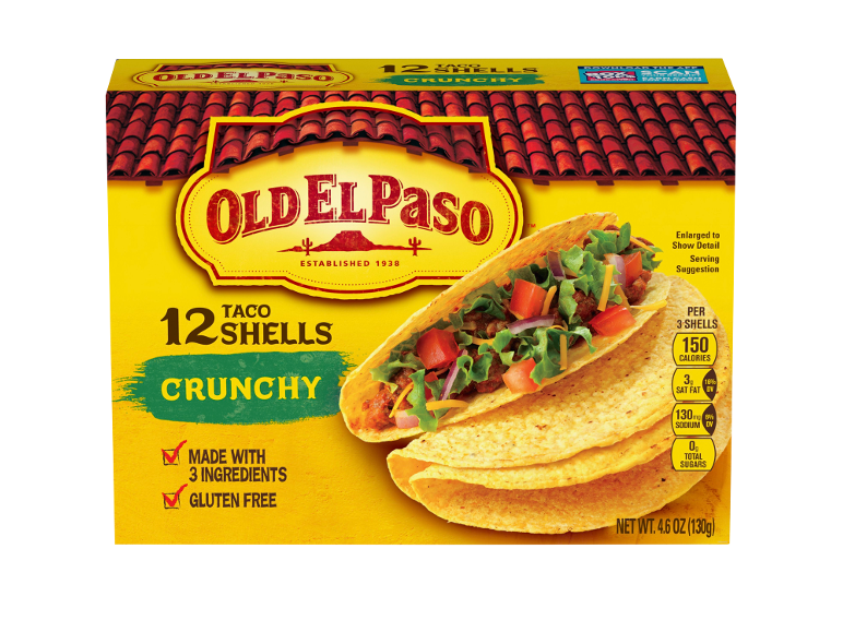OLD EL PASO® Old El Paso® crunchy taco shells | Lidl