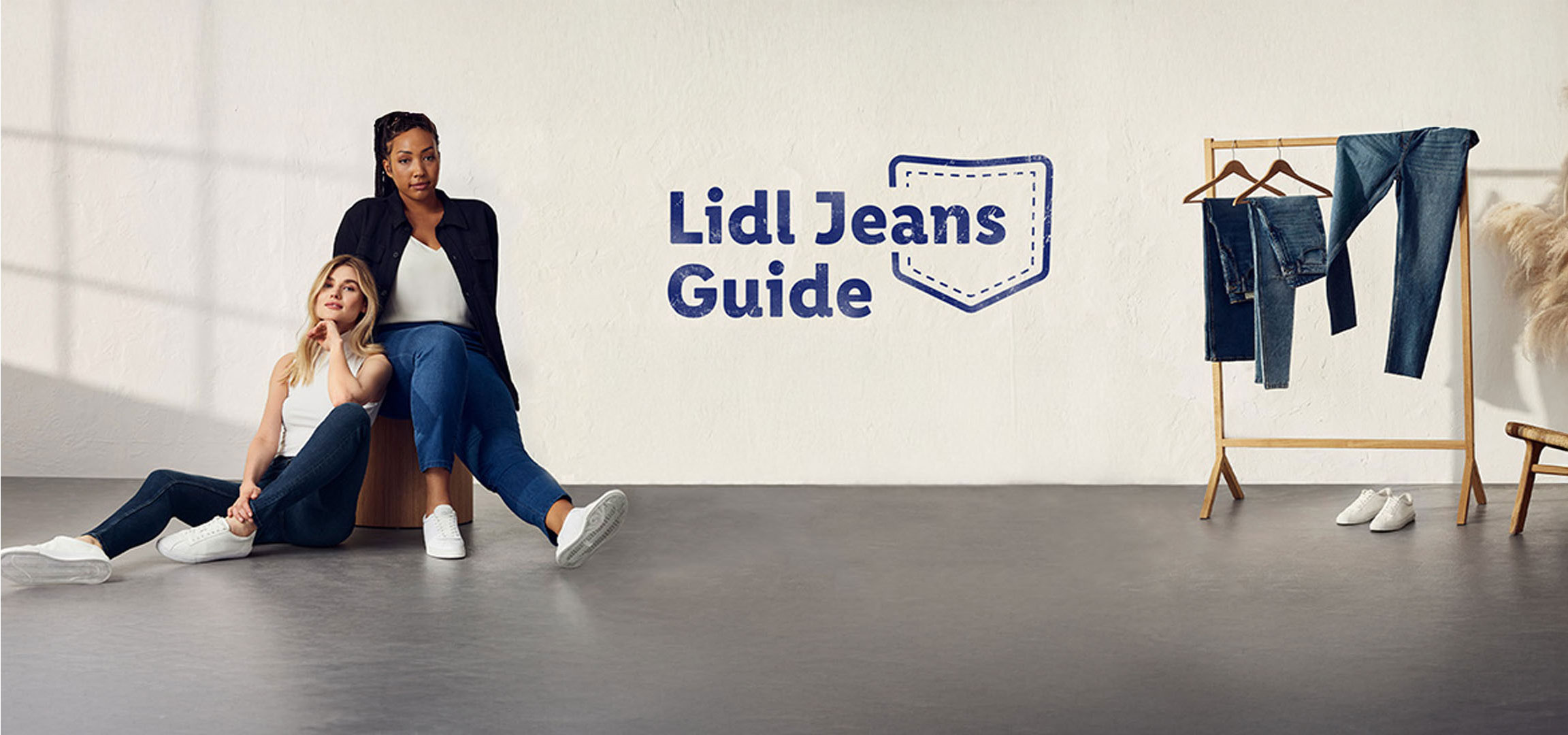 Guia de jeans Lidl: vários estilos.